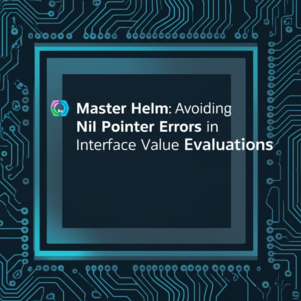 Master Helm: Avoiding Nil Pointer Errors in Interface Value Evaluations