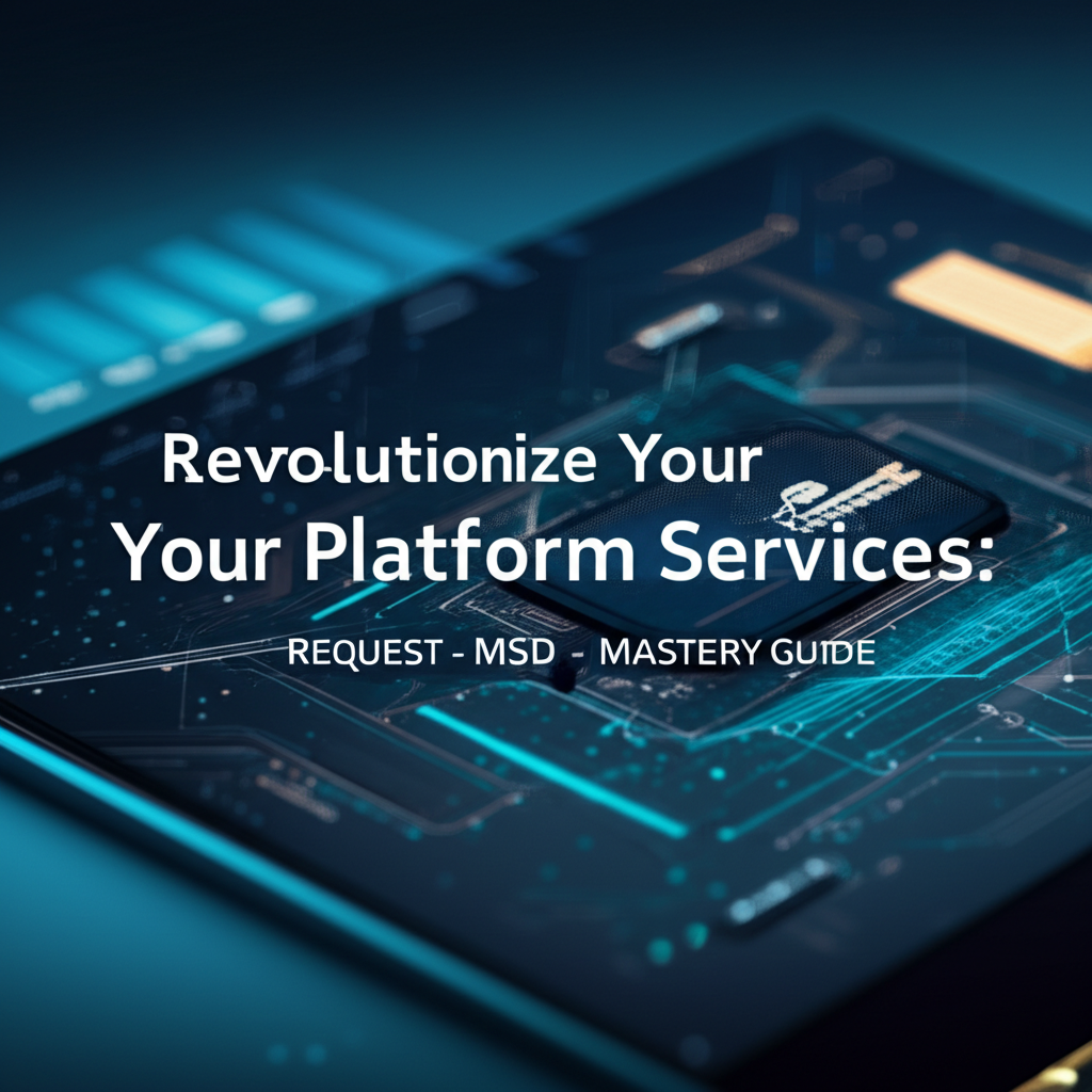Revolutionize Your Platform Services: Request - MSD Mastery Guide
