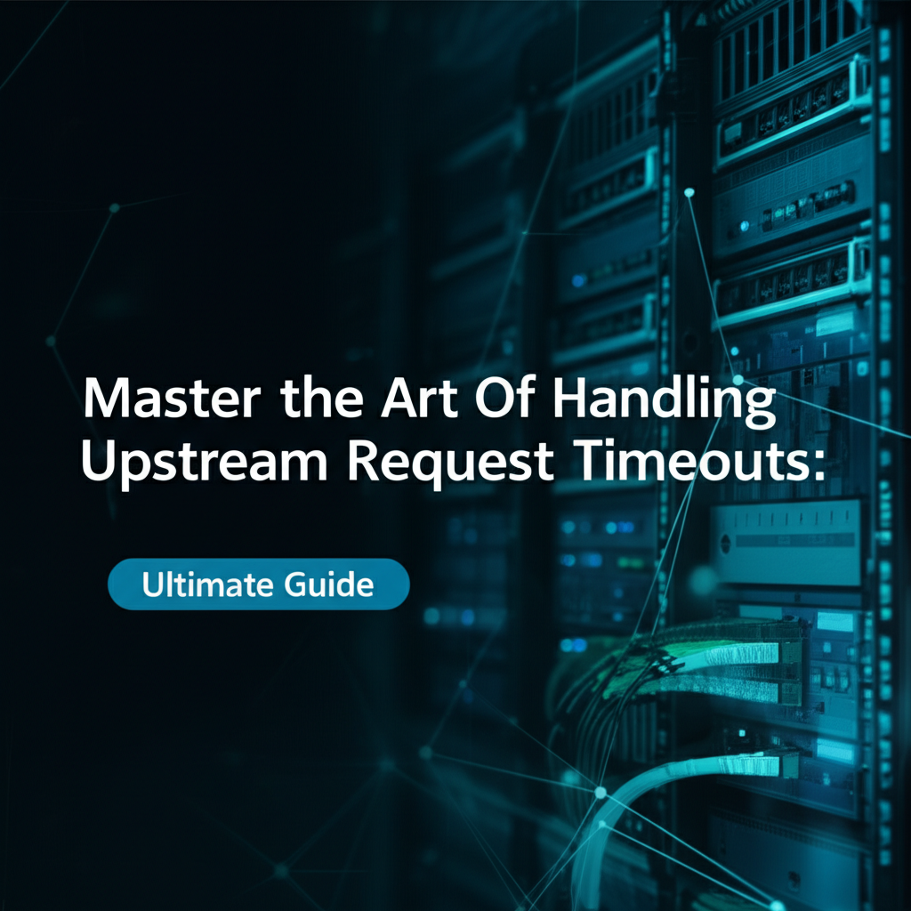 Master the Art of Handling Upstream Request Timeouts: Ultimate Guide