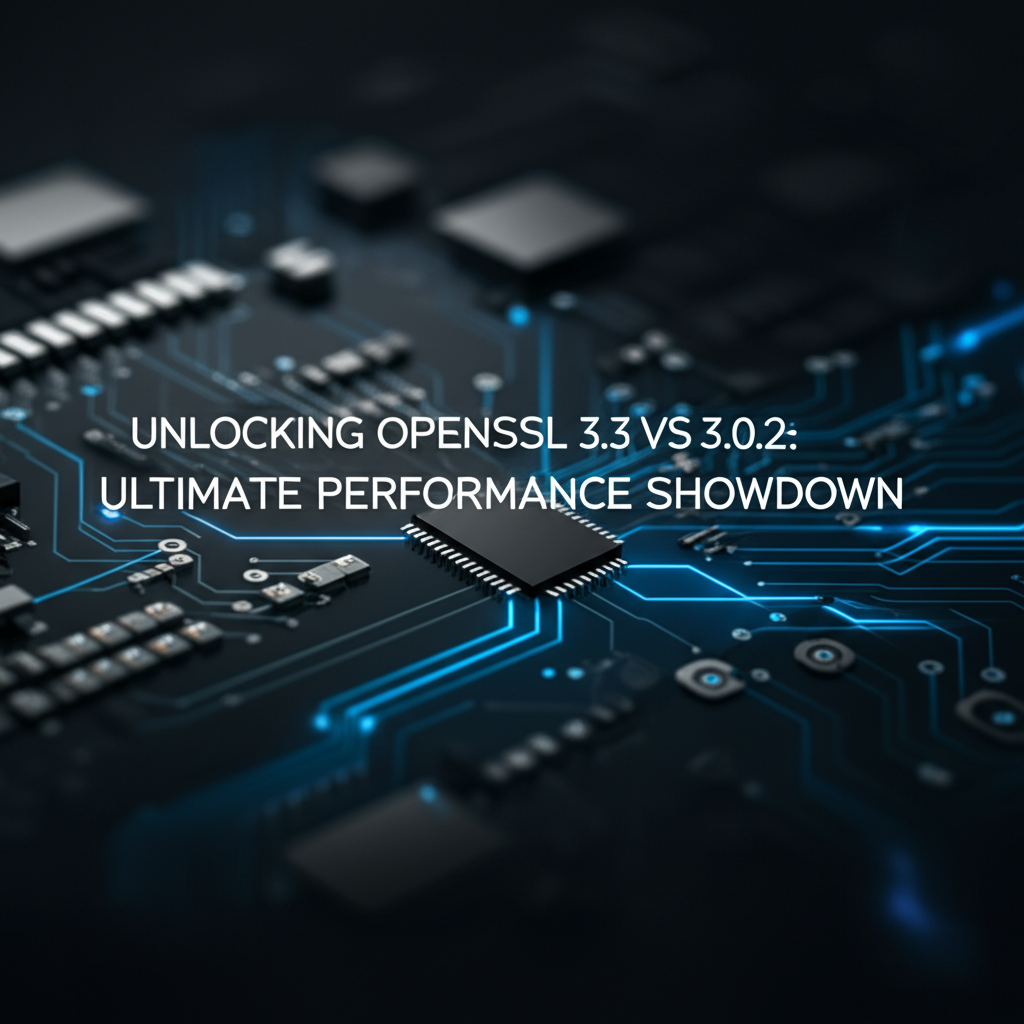 Unlocking OpenSSL 3.3 vs 3.0.2: Ultimate Performance Showdown