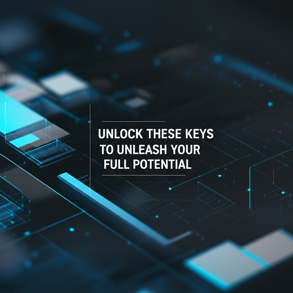 Unlock These Keys to Unleash Your Full Potential
