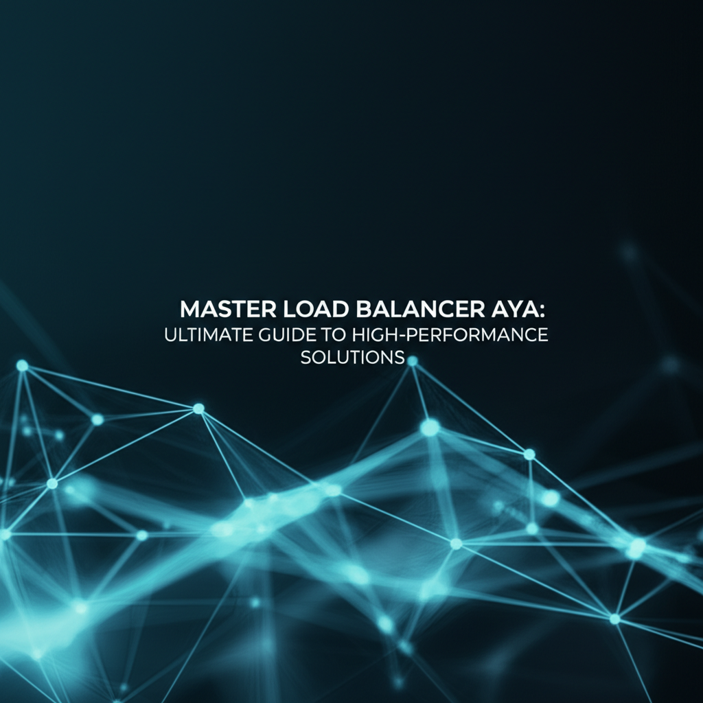 Master Load Balancer Aya: Ultimate Guide to High-Performance Solutions