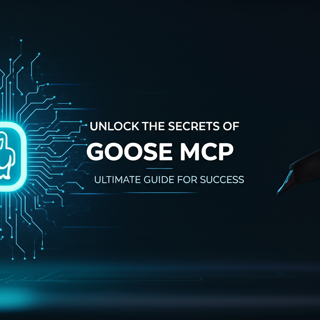 Unlock the Secrets of Goose MCP: Ultimate Guide for Success