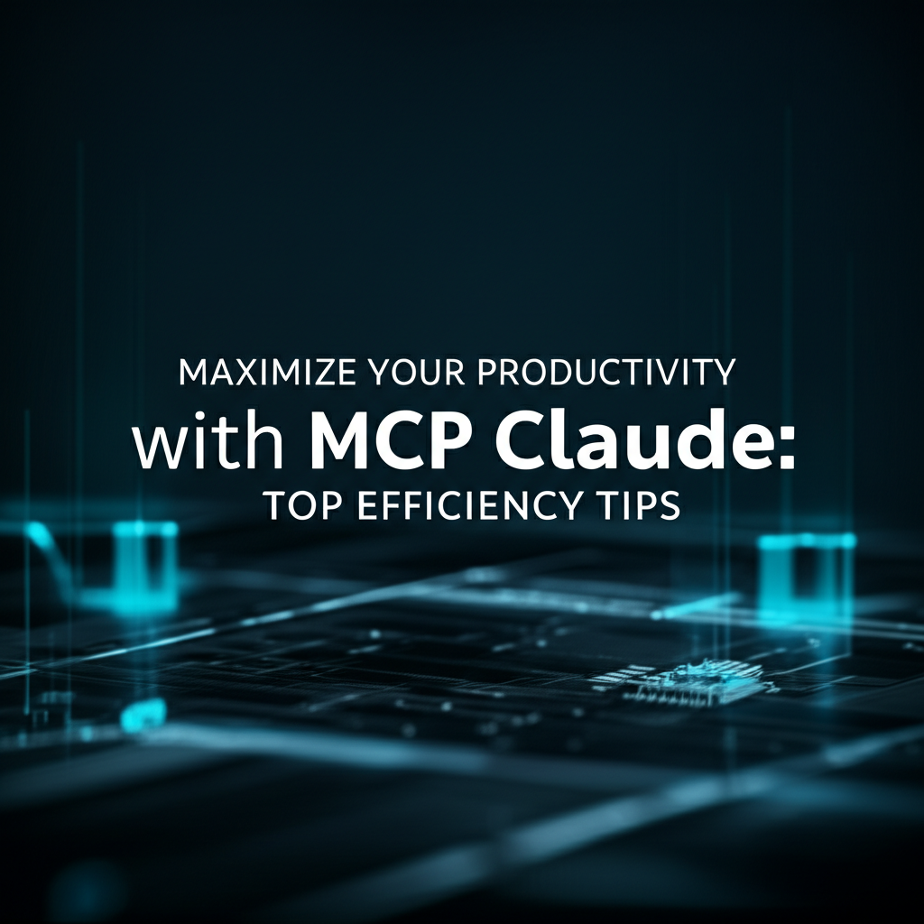 Maximize Your Productivity with MCP Claude: Top Efficiency Tips