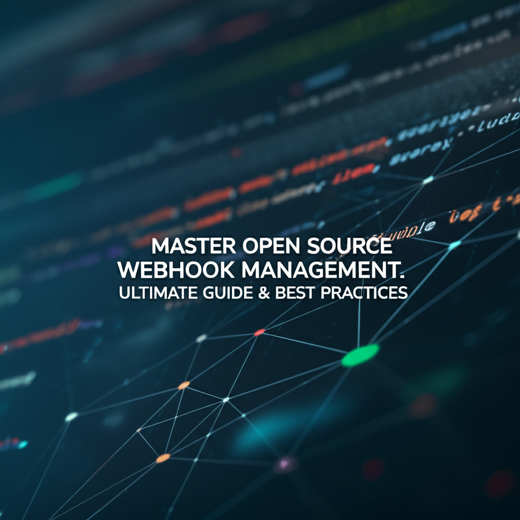 Master Open Source Webhook Management: Ultimate Guide & Best Practices