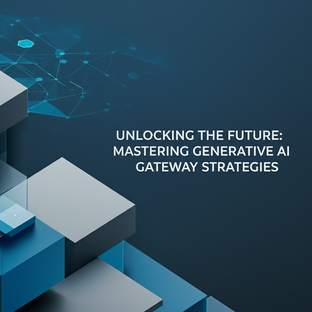 Unlocking the Future: Mastering Generative AI Gateway Strategies