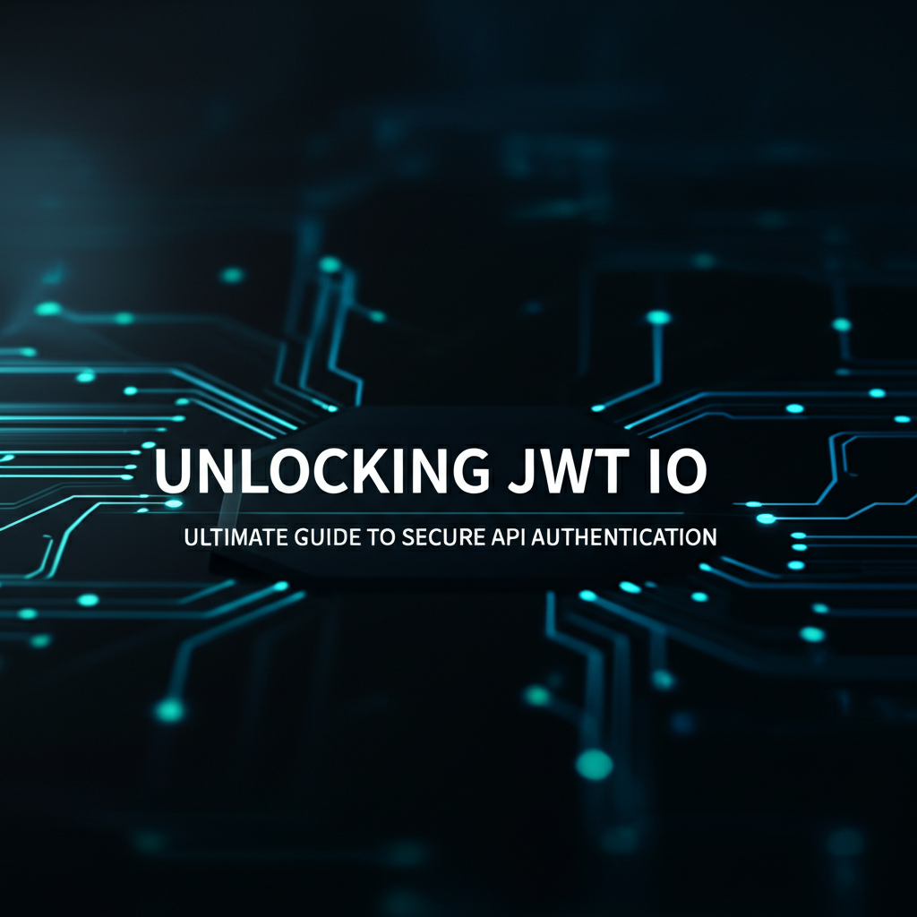 Unlocking JWT IO: Ultimate Guide to Secure API Authentication