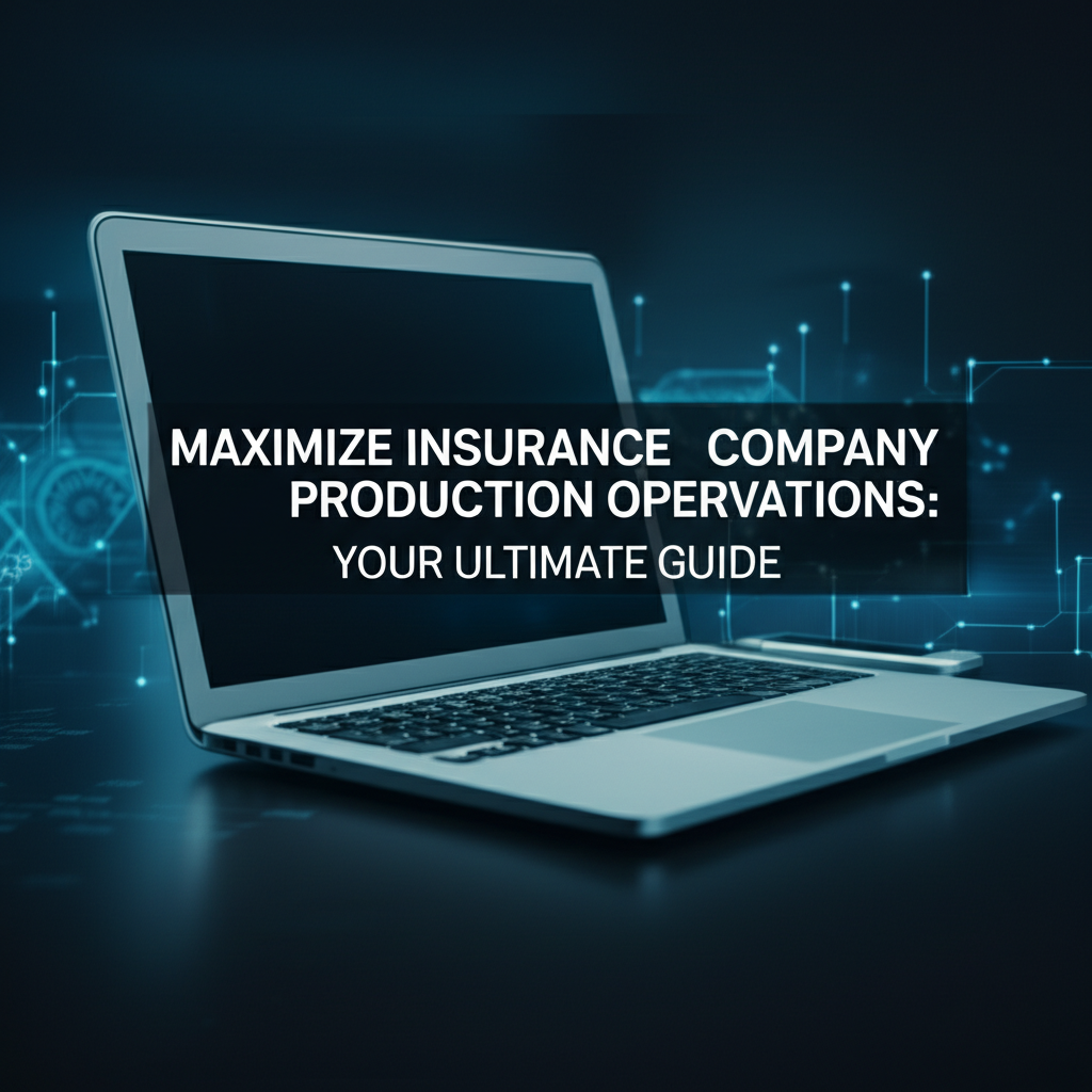 Maximize Insurance Company Production Operations: Your Ultimate Guide