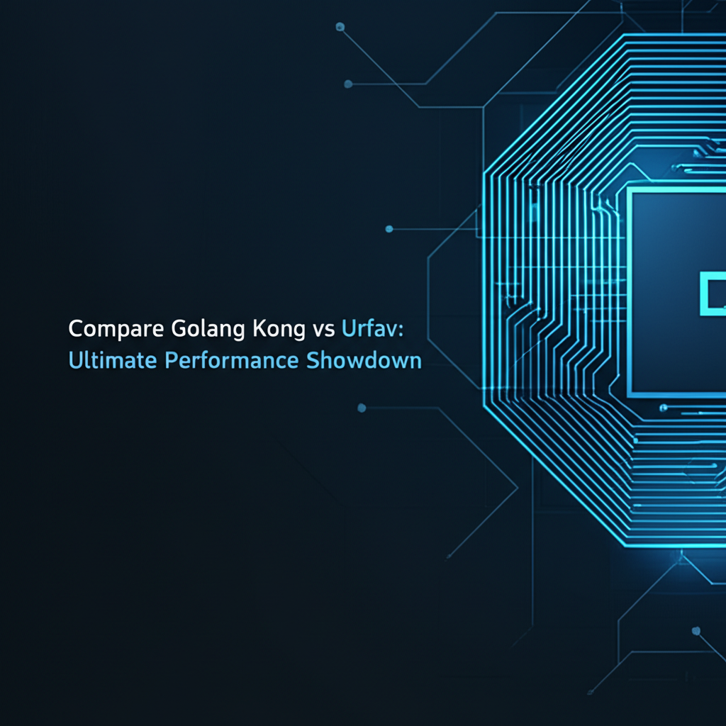 Compare Golang Kong vs Urfav: Ultimate Performance Showdown