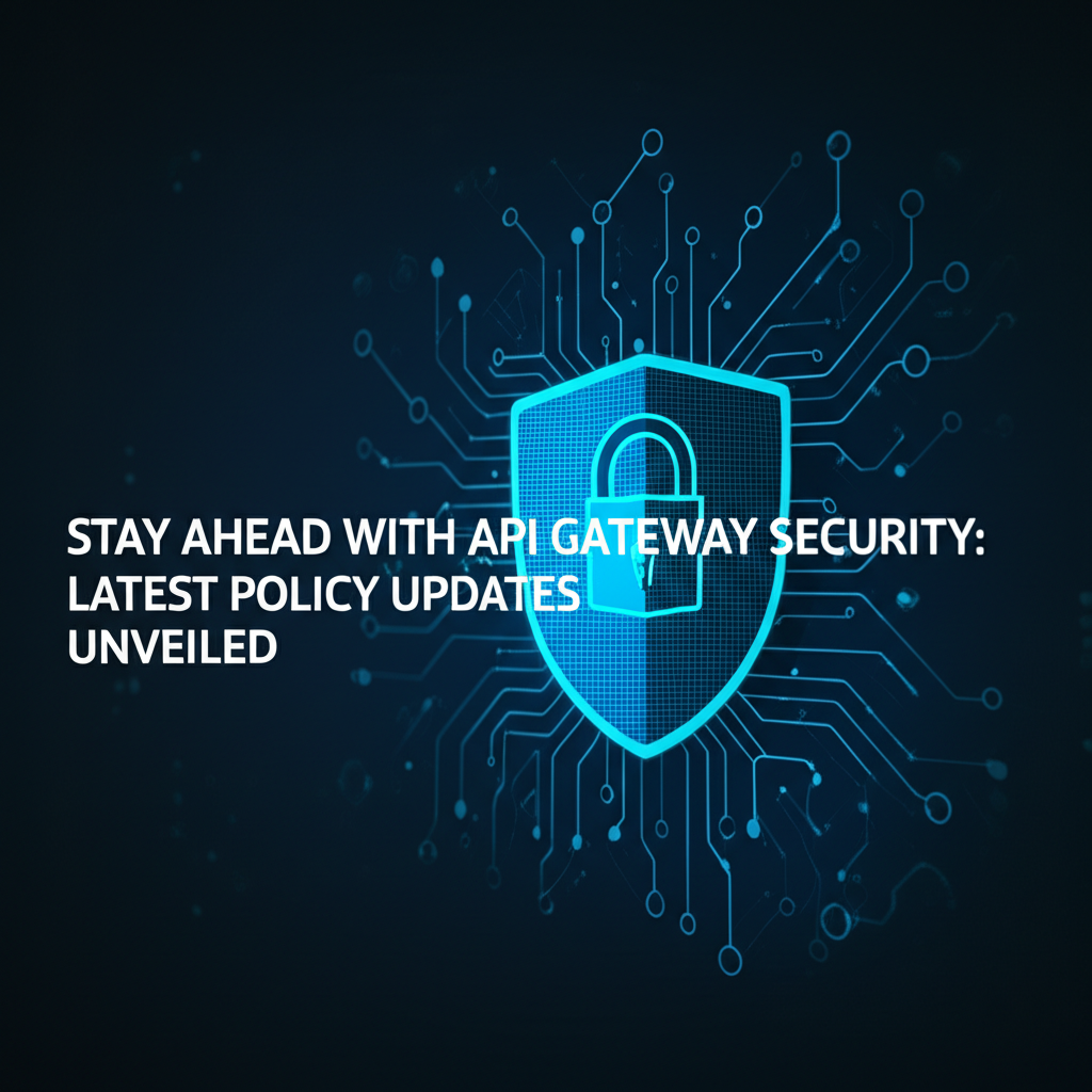 Stay Ahead with API Gateway Security: Latest Policy Updates Unveiled