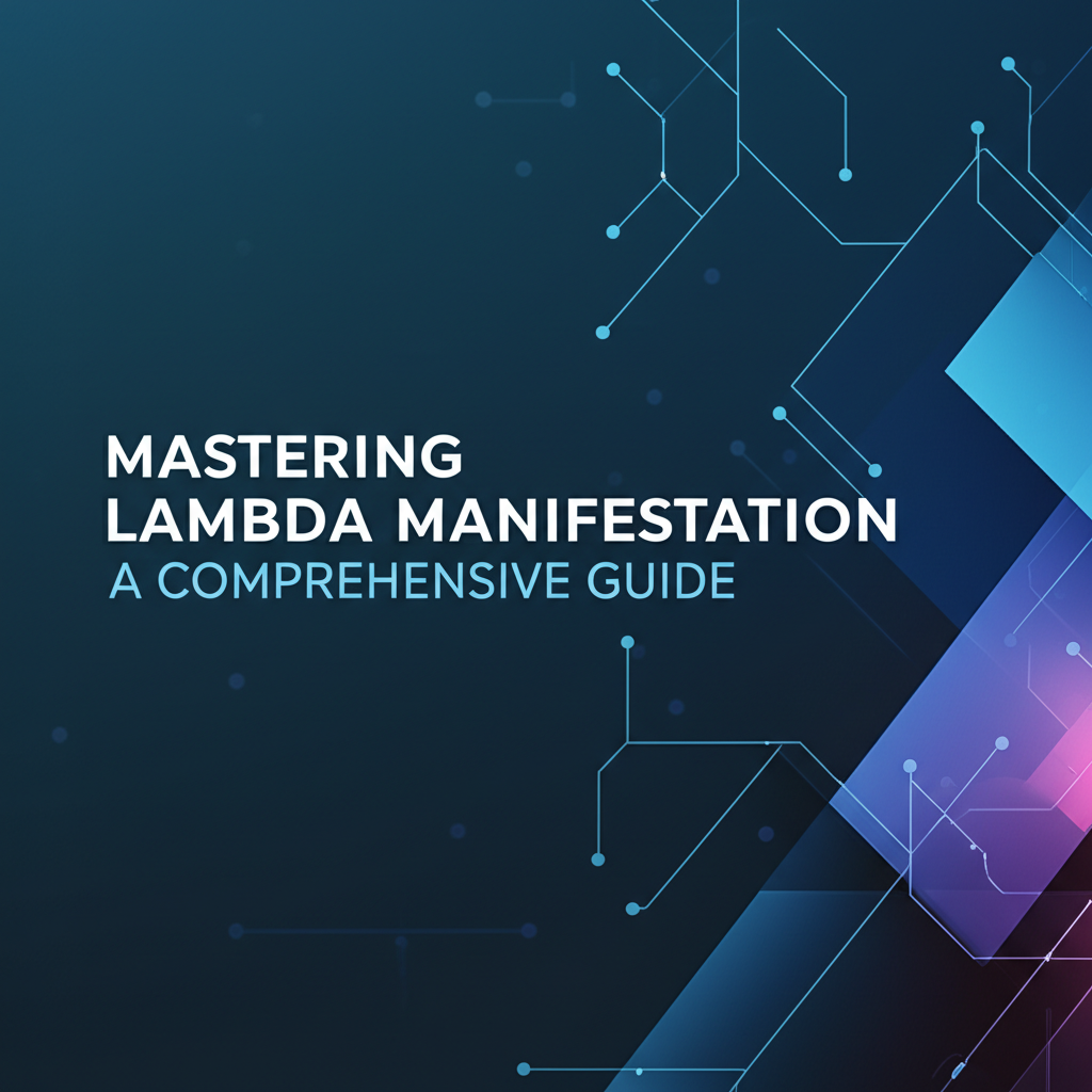 Mastering Lambda Manifestation: A Comprehensive Guide