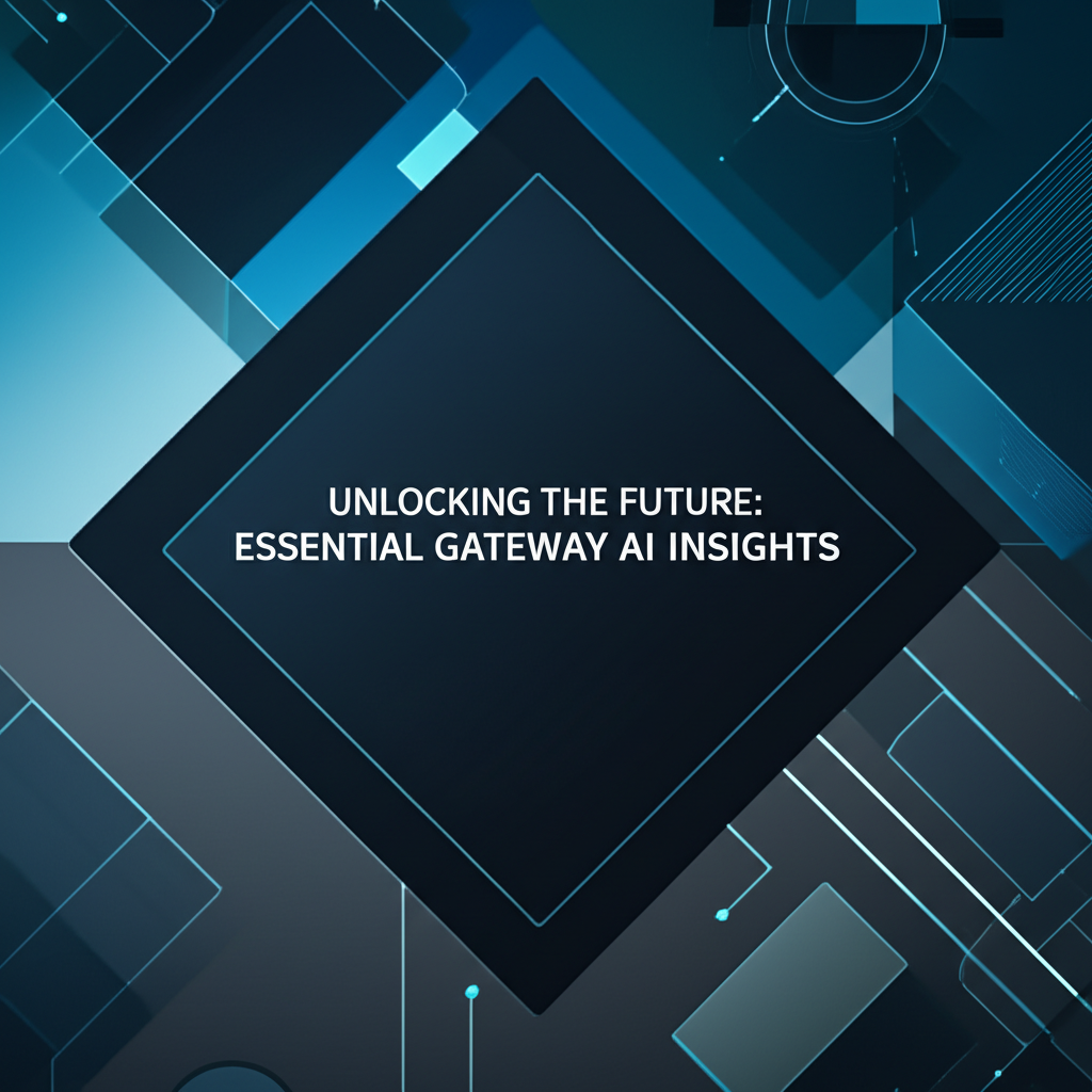 Unlocking the Future: Essential Gateway AI Insights