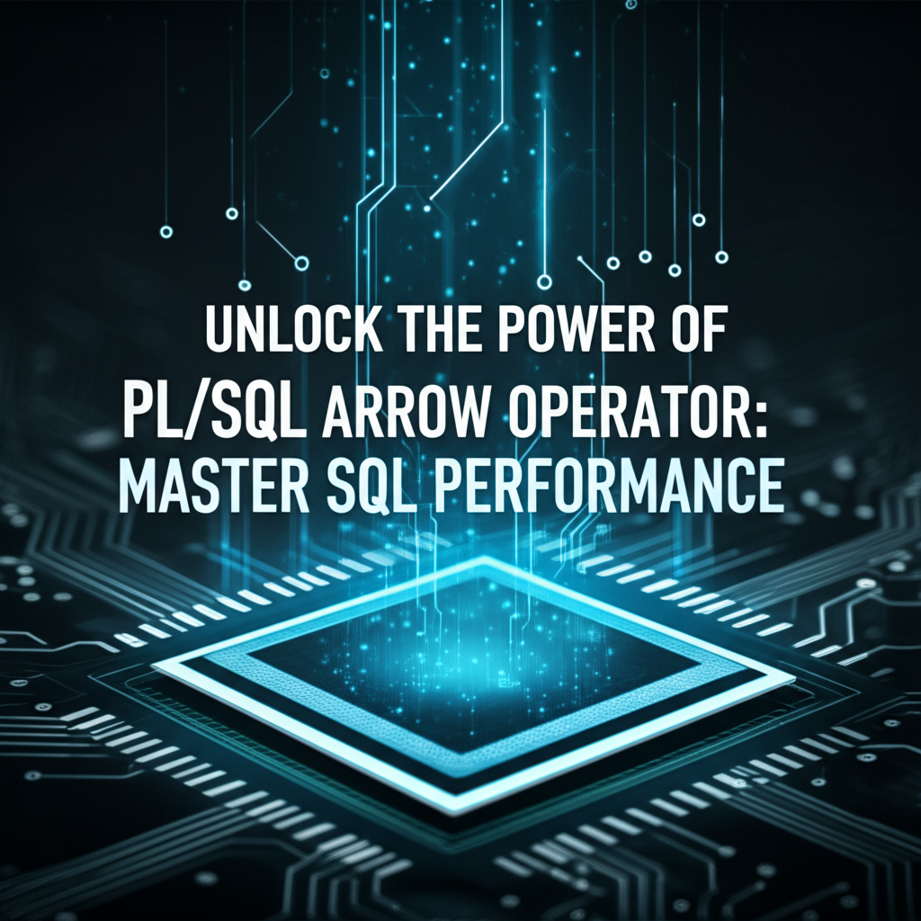 Unlock the Power of PL/SQL Arrow Operator: Master SQL Performance