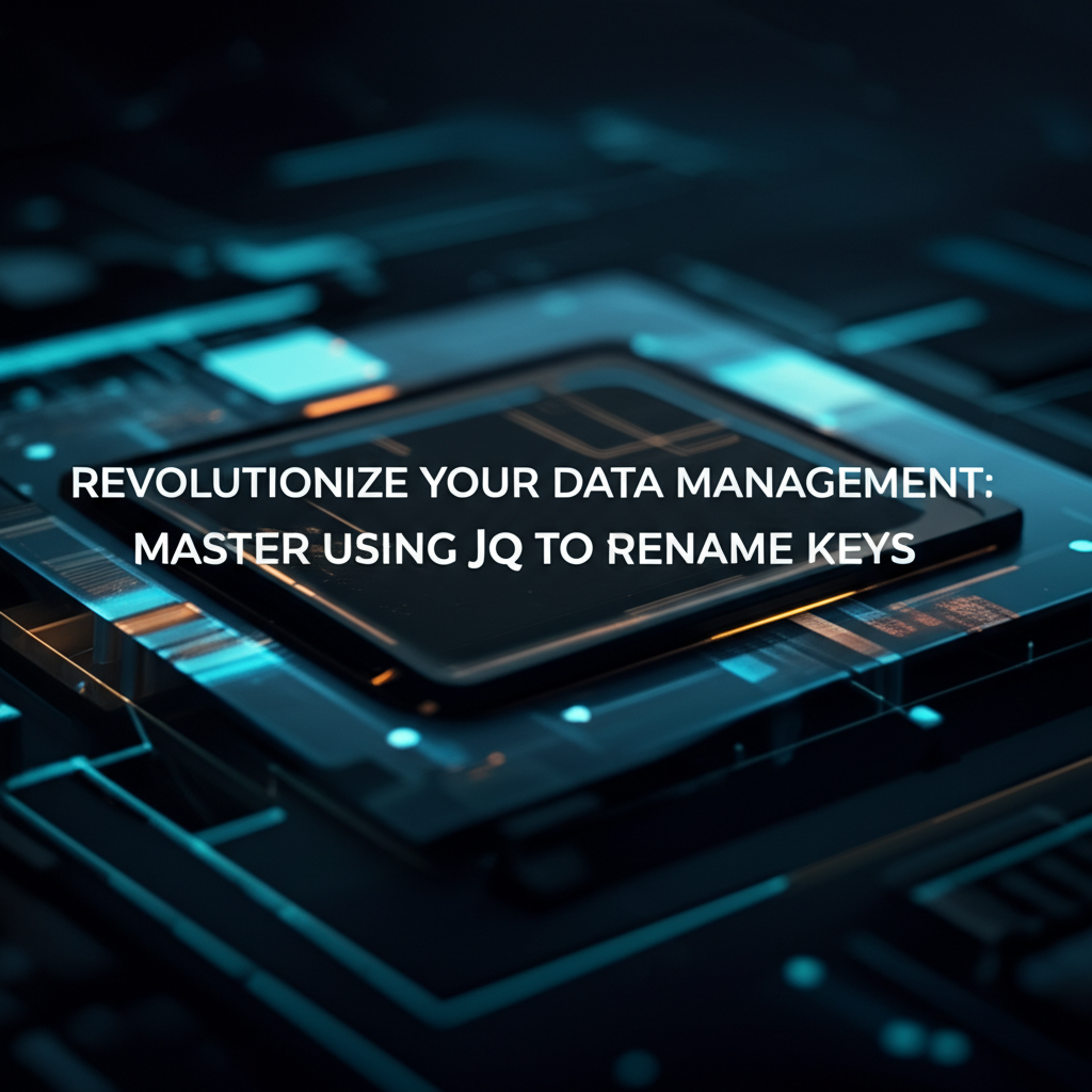Revolutionize Your Data Management: Master Using jq to Rename Keys
