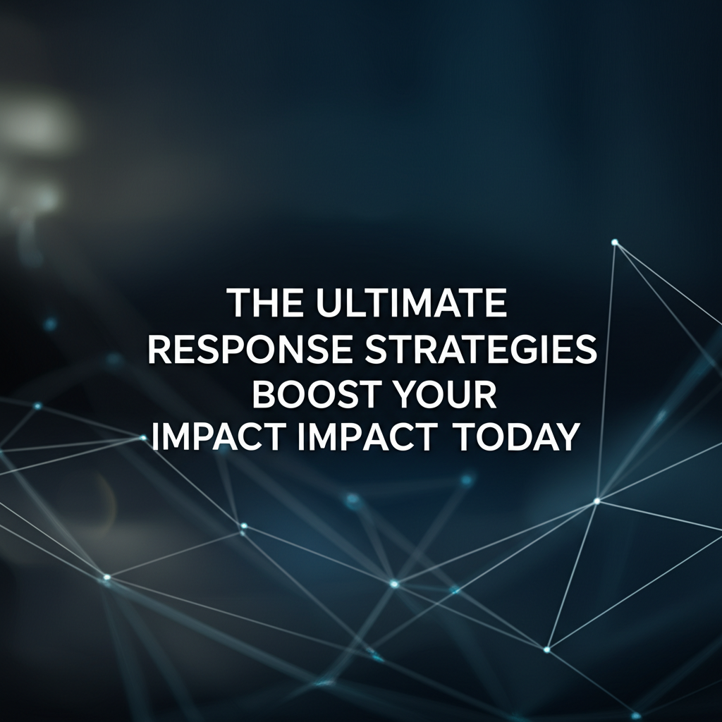 The Ultimate Response Strategies: Boost Your Impact Today