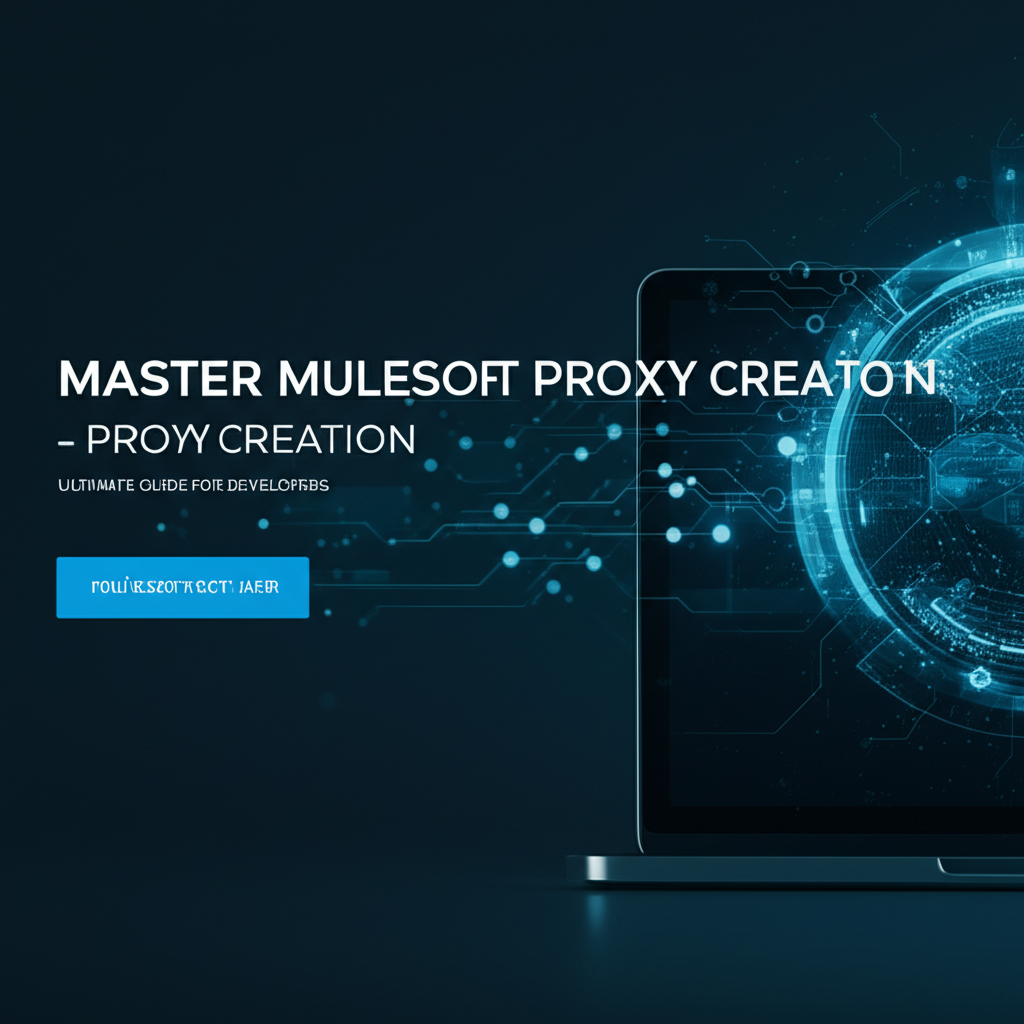 Master Mulesoft Proxy Creation: Ultimate Guide for Developers