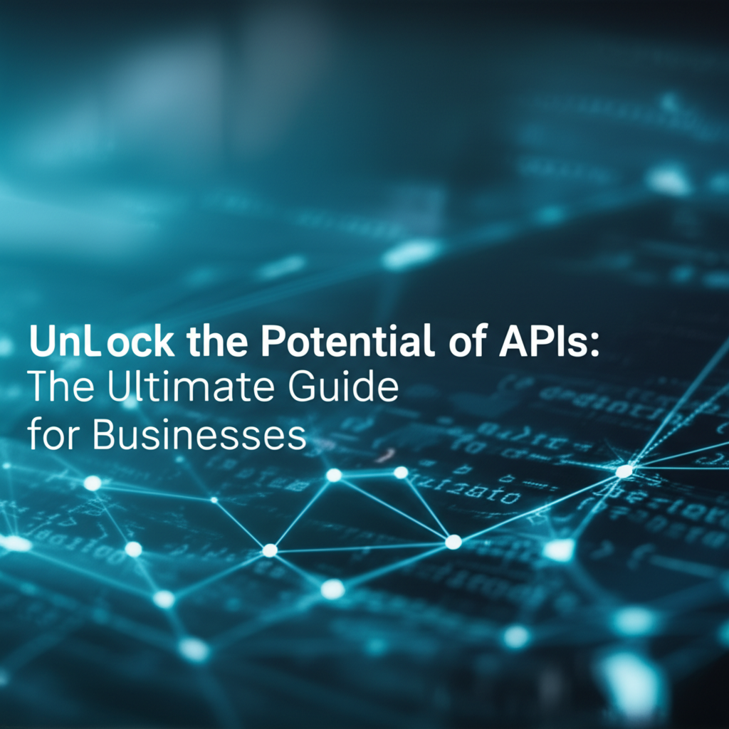 Unlock the Potential of APIs: The Ultimate Guide for Businesses
