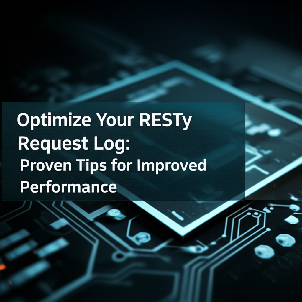 Optimize Your RESTy Request Log: Proven Tips for Improved Performance