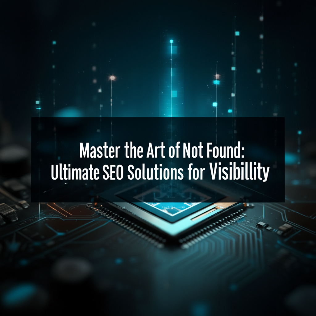 Master the Art of Not Found: Ultimate SEO Solutions for Visibility