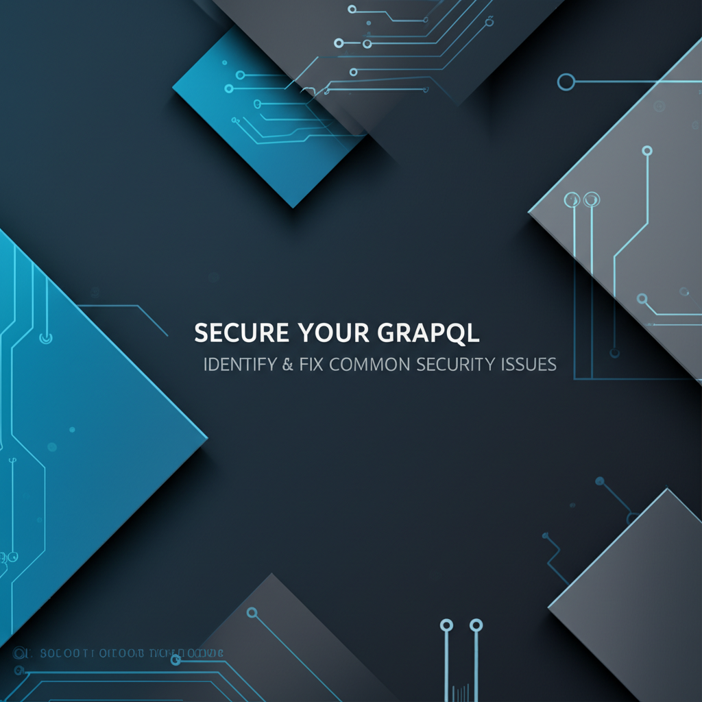 Secure Your GraphQL: Identify & Fix Common Security Issues