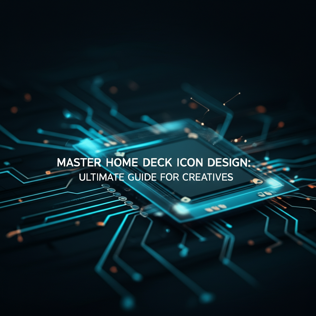 Master Home Deck Icon Design: Ultimate Guide for Creatives