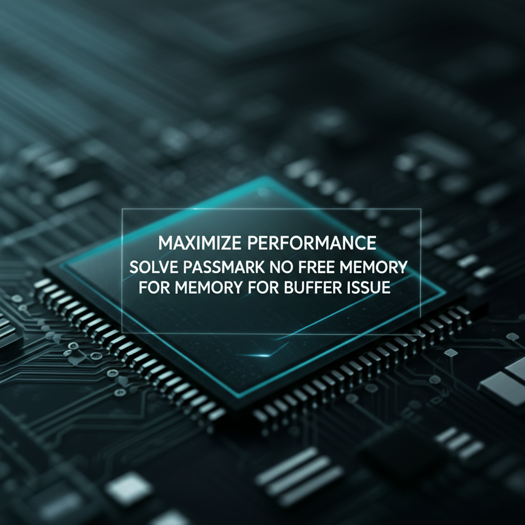 Maximize Performance: Solve Passmark No Free Memory for Buffer Issue