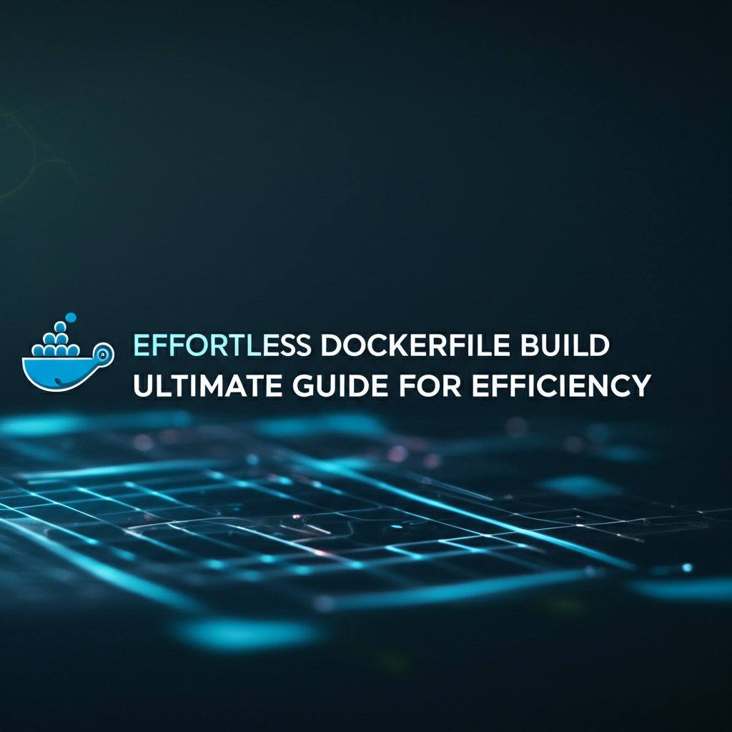 Effortless Dockerfile Build: Ultimate Guide for Efficiency