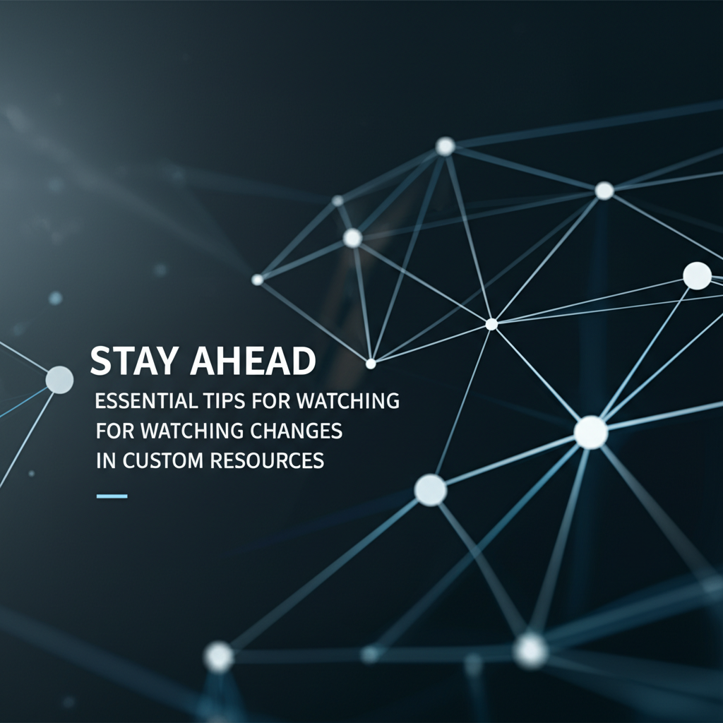 Stay Ahead: Essential Tips for Watching Changes in Custom Resources