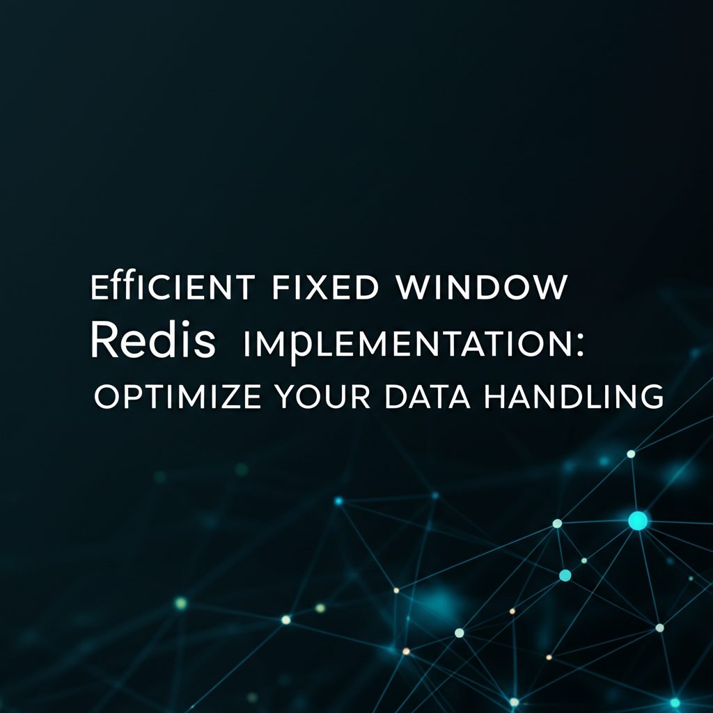 Efficient Fixed Window Redis Implementation: Optimize Your Data Handling