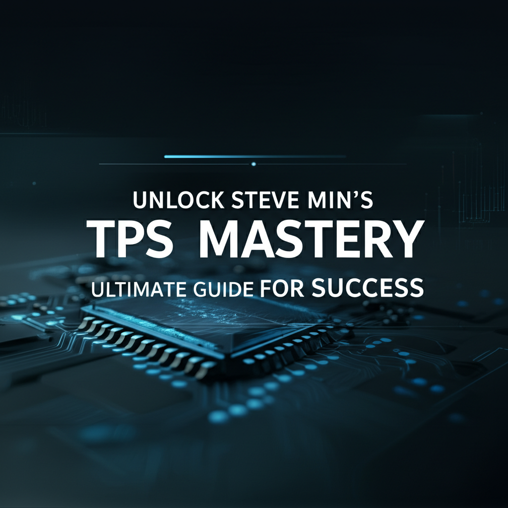 Unlock Steve Min's TPS Mastery: Ultimate Guide for Success