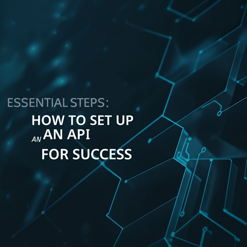 Essential Steps: How to Set Up an API for Success