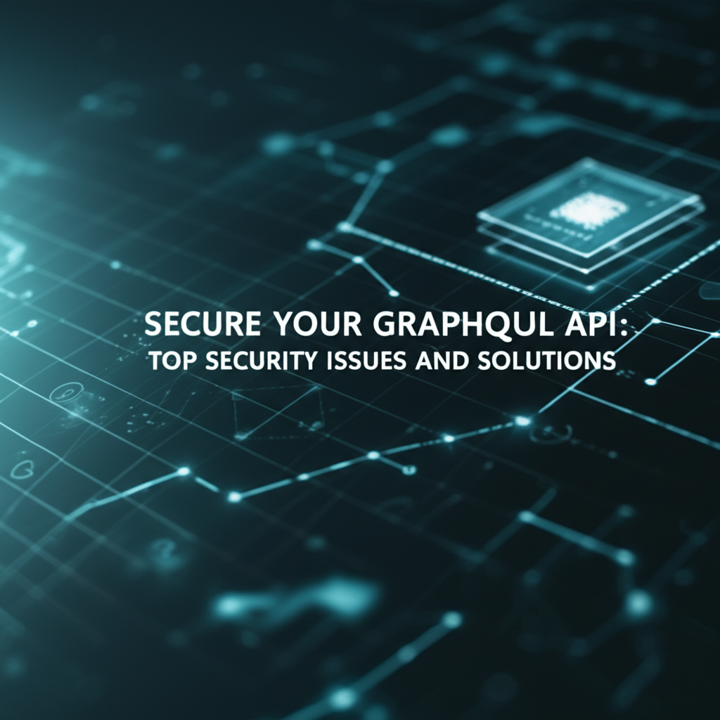 Secure Your GraphQL API: Top Security Issues and Solutions