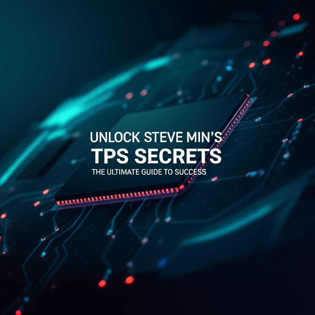 Unlock Steve Min's TPS Secrets: The Ultimate Guide to Success