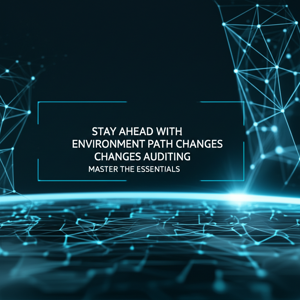 Stay Ahead with Environment Path Changes Auditing: Master the Essentials