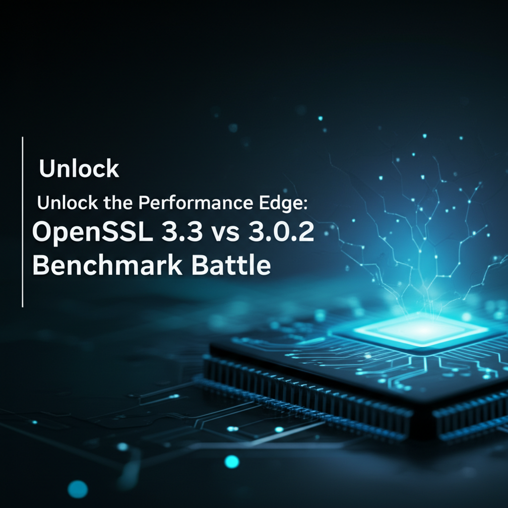 Unlock the Performance Edge: OpenSSL 3.3 vs 3.0.2 Benchmark Battle