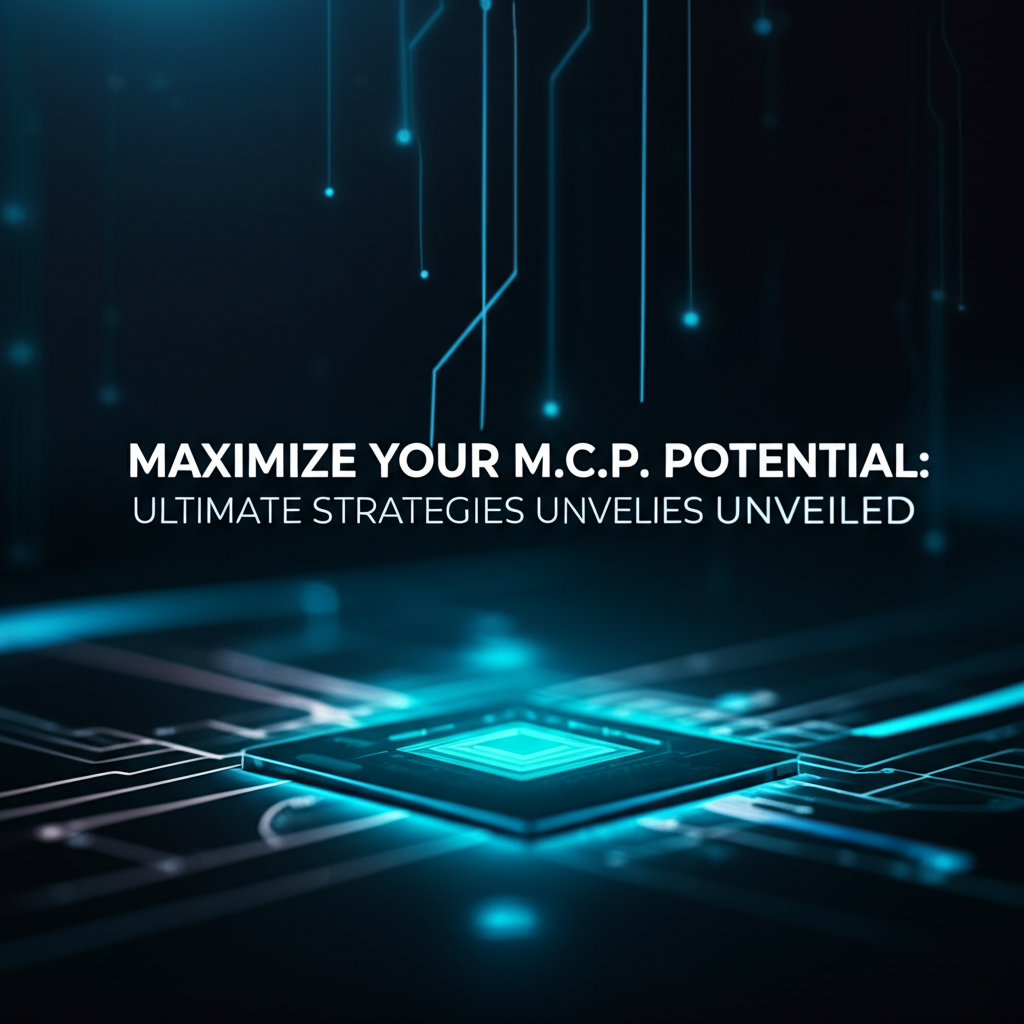 Maximize Your M.C.P. Potential: Ultimate Strategies Unveiled