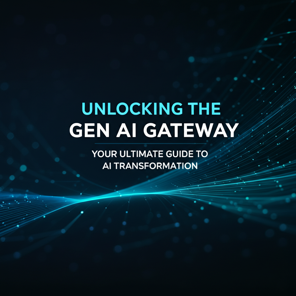 Unlocking the Gen AI Gateway: Your Ultimate Guide to AI Transformation