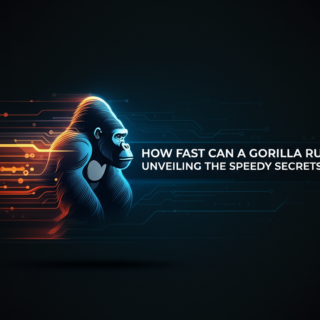 How Fast Can a Gorilla Run: Unveiling the Speedy Secrets