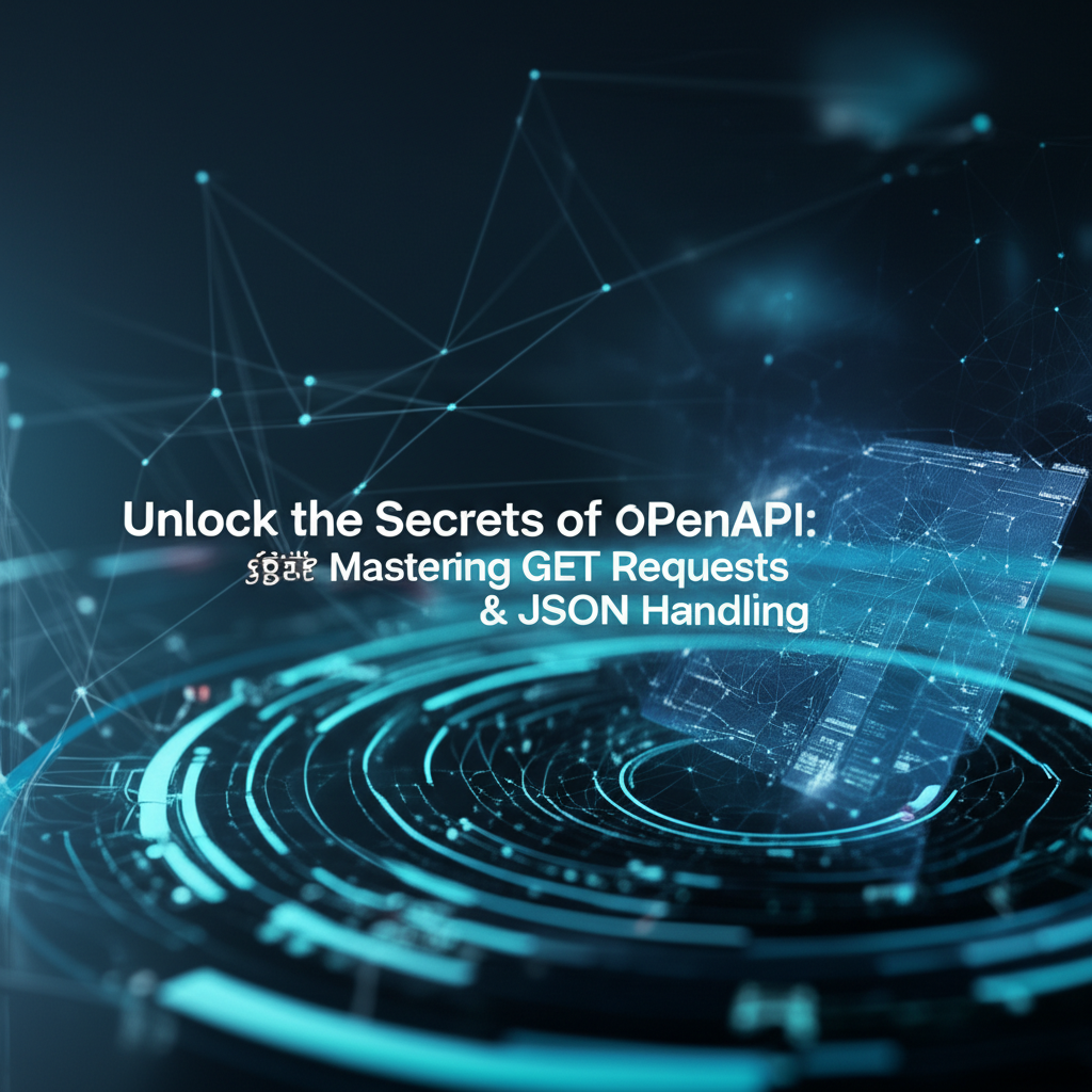 Unlock the Secrets of OpenAPI: Mastering GET Requests & JSON Handling
