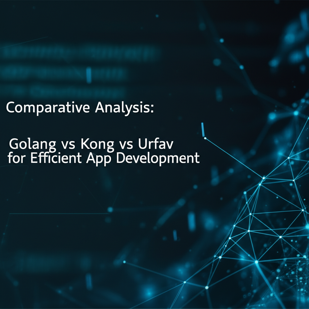 Comparative Analysis: Golang vs Kong vs Urfav for Efficient App Development