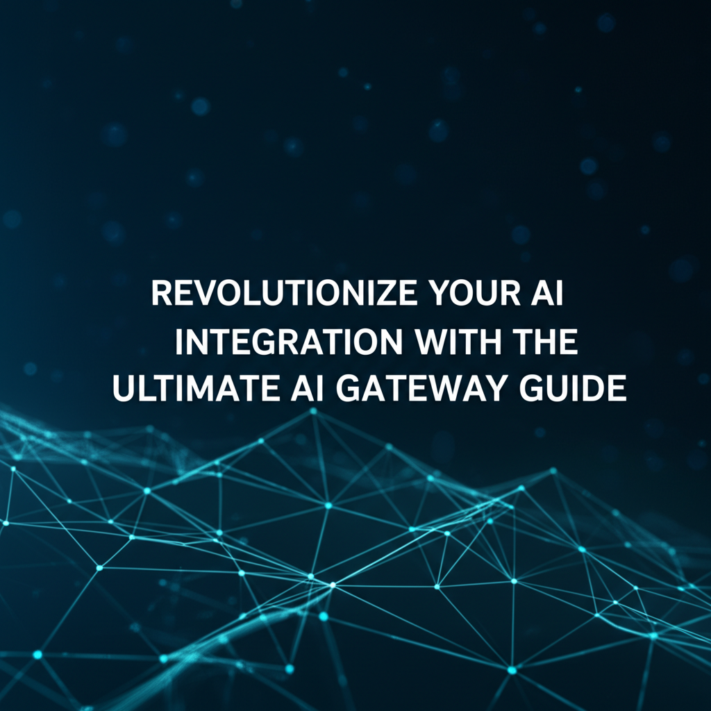Revolutionize Your AI Integration with the Ultimate AI Gateway Guide
