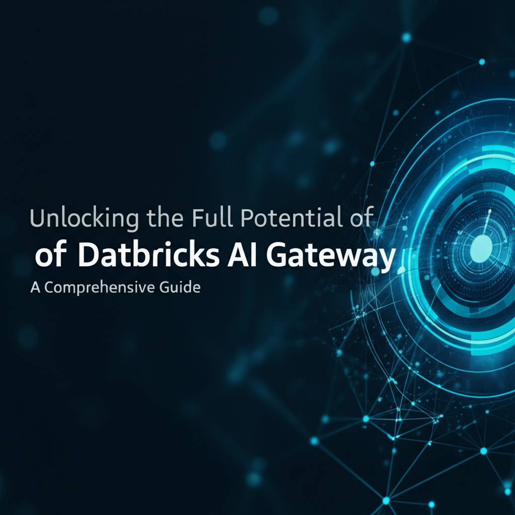 Unlocking the Full Potential of Databricks AI Gateway: A Comprehensive Guide