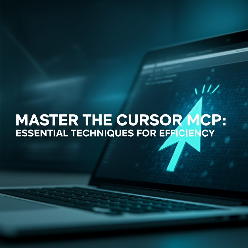 Master the Cursor MCP: Essential Techniques for Efficiency