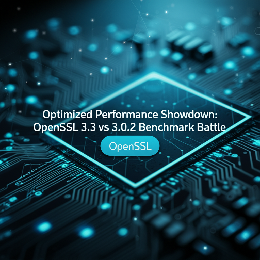 Optimized Performance Showdown: OpenSSL 3.3 vs 3.0.2 Benchmark Battle