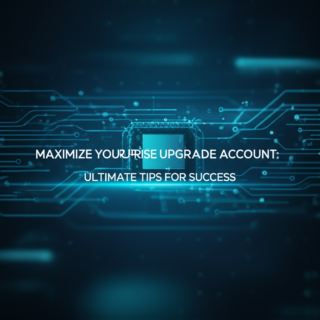 Maximize Your Uprise Upgrade Account: Ultimate Tips for Success