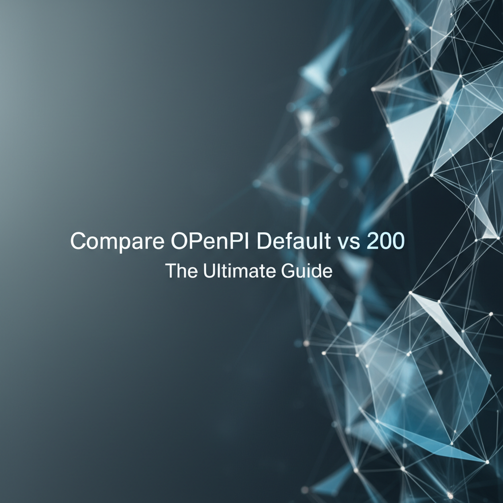 Compare OpenAPI Default vs 200: The Ultimate Guide