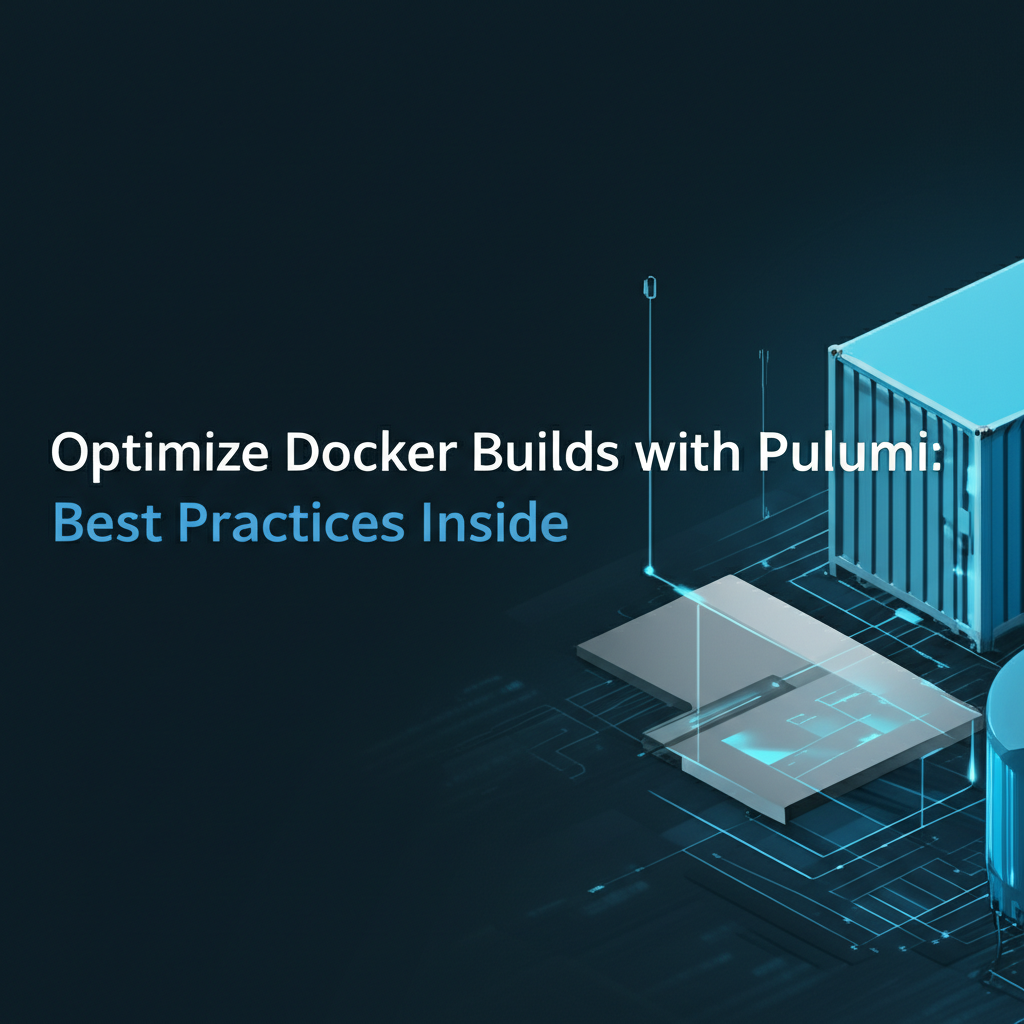 Optimize Docker Builds with Pulumi: Best Practices Inside