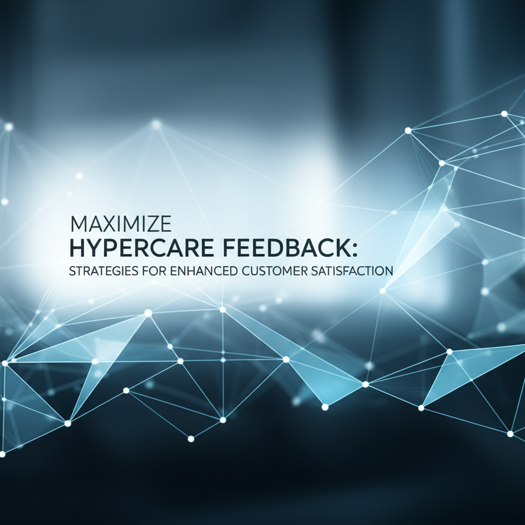 Maximize Hypercare Feedback: Strategies for Enhanced Customer Satisfaction