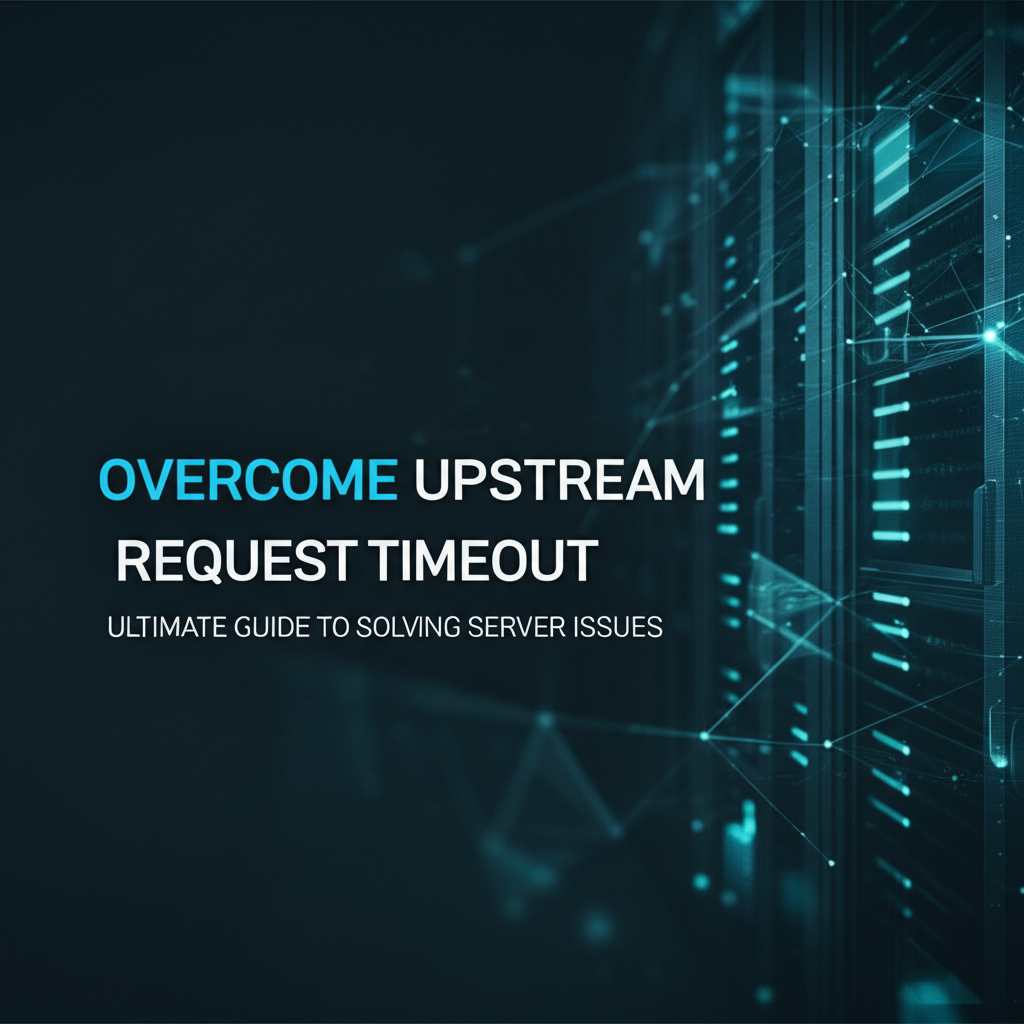 Overcome Upstream Request Timeout: Ultimate Guide to Solving Server Issues