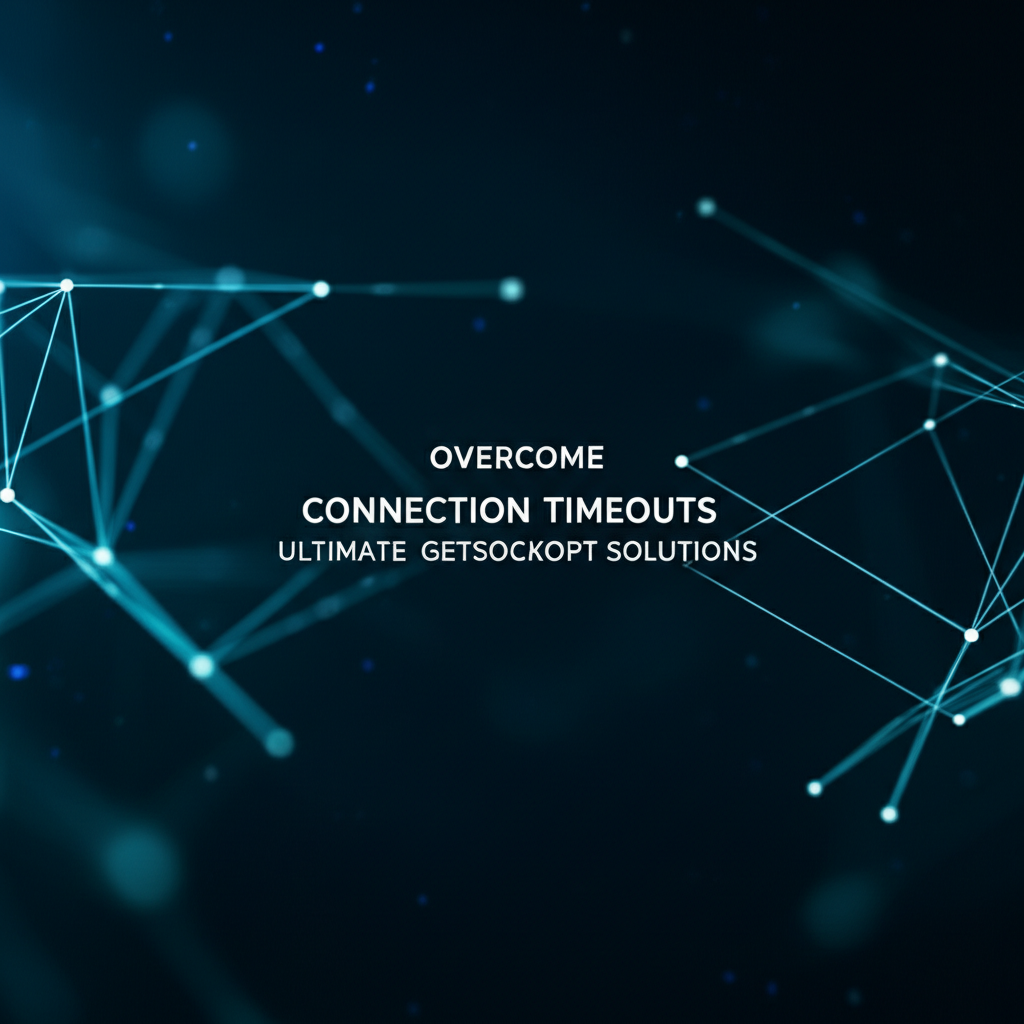Overcome Connection Timeouts: Ultimate Getsockopt Solutions